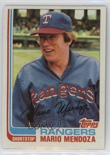 1982 Topps Mario Mendoza #212 0c4