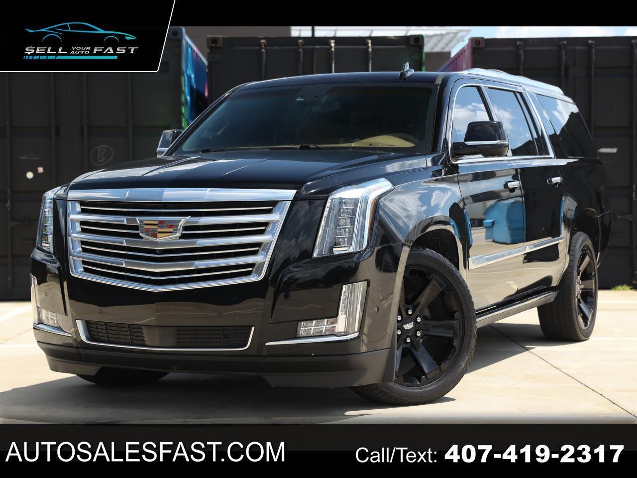 2017 Cadillac Escalade ESV PLATINUM 1SD 4DR SUV RWD