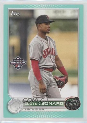 2022 Topps Pro Debut Aqua 70/75 Eddys Leonard #PD-95 9gy