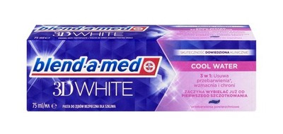 BLEND-A-MED 3D White Cool Water Whitening Zahnpasta 75 ml