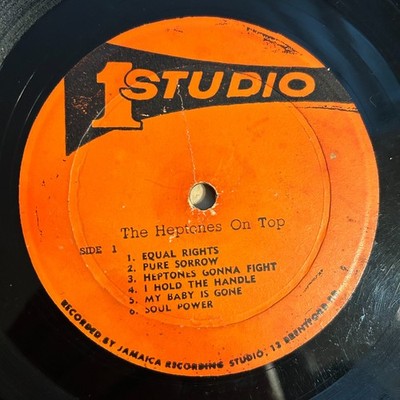 HEPTONES On Top LP on Studio One 1971 JA rocksteady