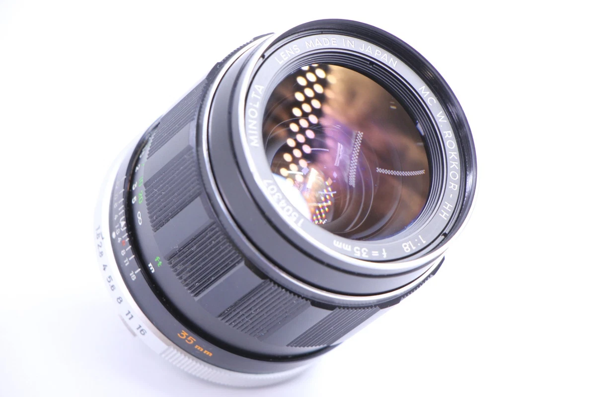 Minolta 35mm Focal f/1.8 Camera Lenses for sale - eBay