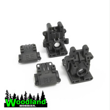 Tekno TKR6519C   Bulkhead Set f/r, revised 2025, EB/ET410 all 