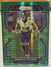 2021 Panini Prizm Marcus Peters #287 Hyper /175 Ravens Chiefs Rams