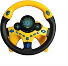 Children's Steering Wheel Toys, Simulated Portable Driving Controller with Funn