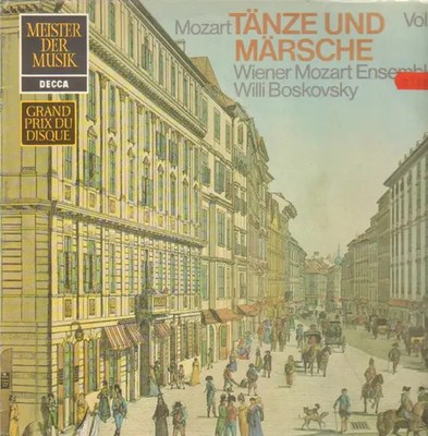 Mozart Tänze und Märsche Vol. 5 NEAR MINT Decca Vinyl LP