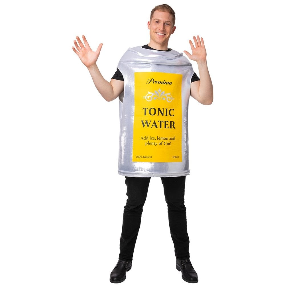 Adult Funny Tonic Costume Novelty Food & Drink Stag Hen Party Unisex Fancy Dress