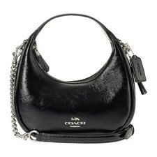 New COACH Shoulder Bag Carmen Mini Crossbody Black