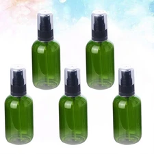 5 Pcs Refillable 80 ml PET Spray Bottles Small Leakproof Cosmetic Water Sprayers