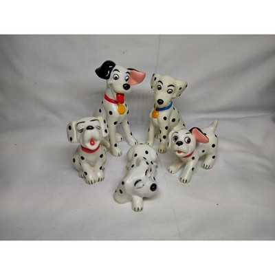 101 DALMATIANS Disney Toys (Pongo, Perdita, Patch, Rolly) 1990s SET