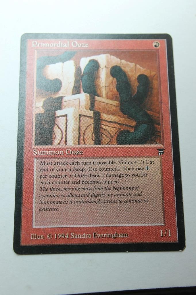 MTG Primordial Ooze x1- -Legends-Lightly Played