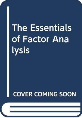 The Essentials of Factor Analysis - Child, Dennis