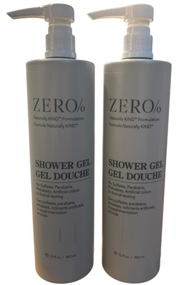 2 Pack Gilchrist & Soames Zero% SHOWER GELS Hilton Hotels 15oz Each