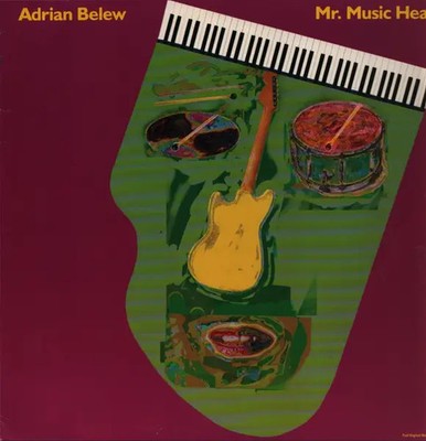 Adrian Belew Mr. Music Head Atlantic Vinyl LP