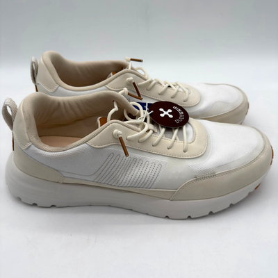 #ad #ad HeyDude Sirocco Alta Essentials Off White Casual Comfort Sneakers Lace Up 13 $50.00