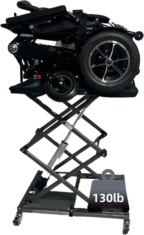 Lift With 6 Wheels, 9.2''-35'' In Height Adjustable