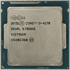 Intel Core i3-4170 3.70GHz Duo-Core CPU Processor SR1PL LGA1150 Socket