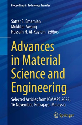 Advances in Material Science and Engineering | Sattar S. Emamian (u. a.) | Buch