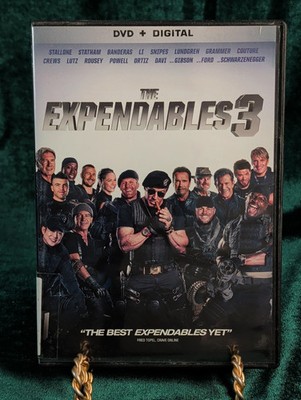 The Expendables 3 (2014) DVD Sylvester Stallone Free Shipping Action Comedy