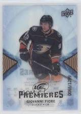 2017-18 Upper Deck Ice Ice Premieres 65/1299 Giovanni Fiore #101 x6g