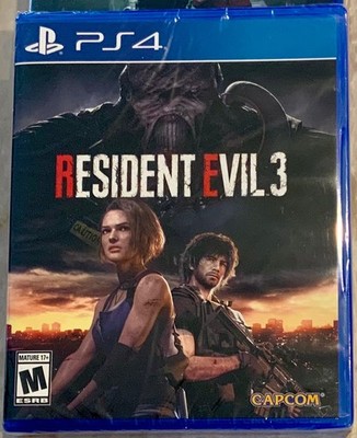 Resident Evil 3: Nemesis Sony Playstation 4 PS4 Game Brand New Factory Sealed
