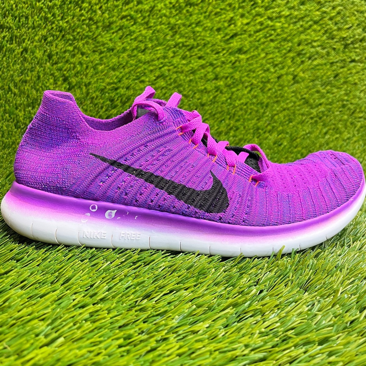 Purple Nike Free Run Flyknit Women's 2017 Nike Sneakers
