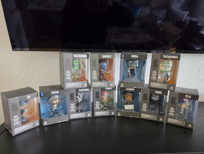 Ubisoft Six Collection Tom Clancy s Rainbow Six Siege Vinyl Figuren Set OVP 11