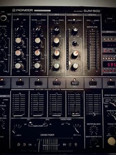 PIONEER  - DJM-500. -  4 CHANNEL DJ MIXER  PRE-OWNED  -  ONE OWNER  CIRCA  2000