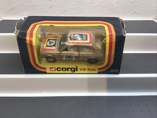 Corgi 302 VW Polo In Original Box - Vintage Model