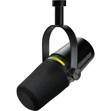 Shure MV7 Podcast XLR/USB Microphone - Black