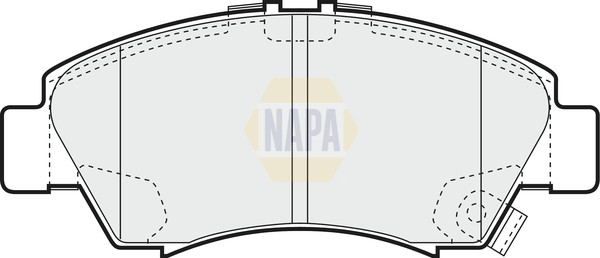 Bremsbelagsatz BremsklöTze FüR Honda Jazz II Gd_ GE3 GE2 GD Logo GA3-image