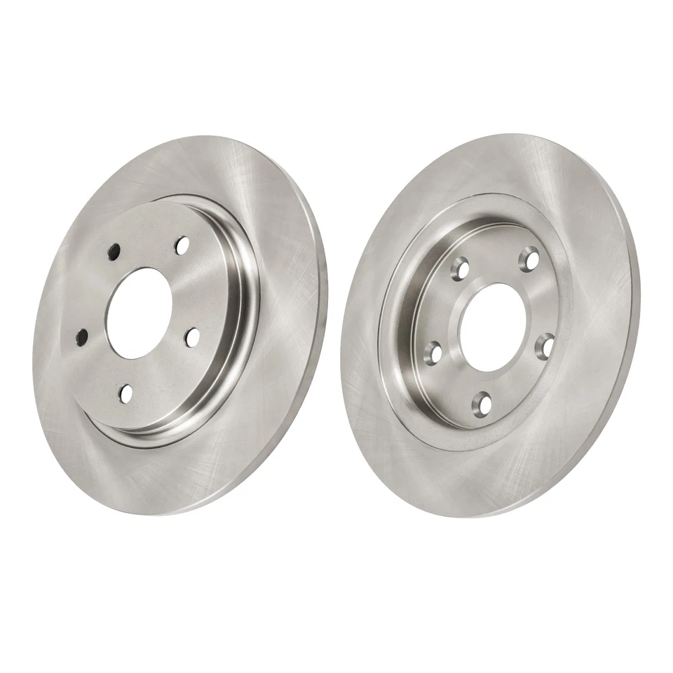 Kit de rotores de freio traseiro e pastilhas de cerâmica para 08-2011 Dodge Grand Caravan P-1326 - Imagem 2 de 4