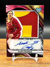 2025 Bowman Best #PJRA-AC - PROSPECT JUMBO RELIC AUTO BLACK 01/10 - Audi Crooks