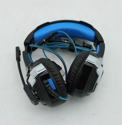 August Gaming EPG100 Mikrofonspiele PS4 Kopfhörer, LED RGB LED Gamer Headset mit