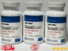 3 Pack SciatiEase Labs Sciati Ease Sciatic Nerve Formula 120 Capsules | Ex 2027