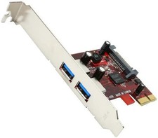 VANTEC 2-Port SuperSpeed USB 3.0 PCI-E Host Card Model UGT-PC302