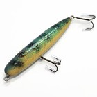 Handcrafted Cedar Wood Topwater Bass Pike Fishing Lure • 3/8 oz • 4.5" 