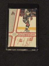 2002-03 Topps Stadium Club Hockey Daniel Briere Lone Star Signatures Red #LS-DB