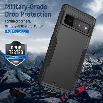 Robuste robuste stoßfeste Hülle für Google Pixel 8 7 6 Pro 8A 7A 6A Cover