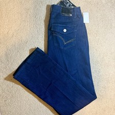 Vintage Z. Cavaricci Dark Denim Malibu Bootleg Size 10 NWT