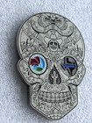 Drug Enforcement DEA McAllen Corpus Christi Brownsville Texas Skull Police Coin — photo 3