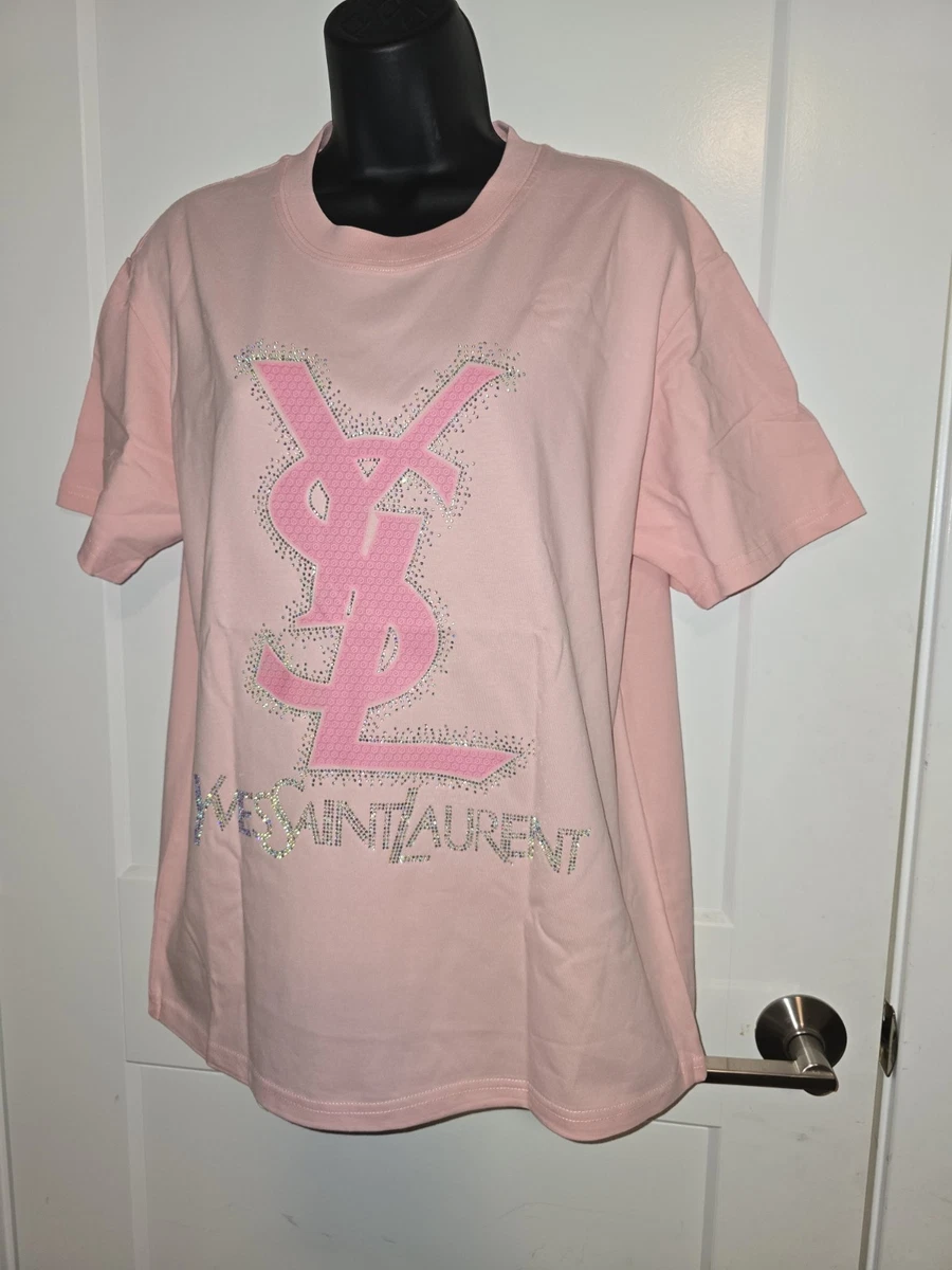 Ysl Logo Shirt In Men's T-Shirts for sale | eBay