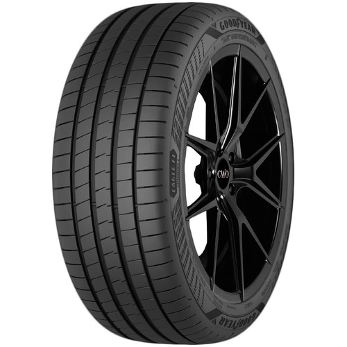(QTY 2) 225/45R18 Goodyear Eagle F1 Asymmetric 6 95W XL Black Wall Tires - Picture 2 of 10