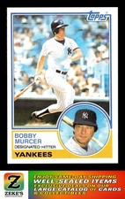 1983 Topps #782 Bobby Murcer NEW YORKYANKEES NM