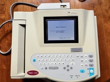 GE Mac 1200 EKG With New 10 Lead Cable Set