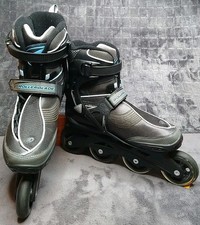 Rollerblade Spark 80 W Inline Skates Anthracite Light Blue Women's Size US 8