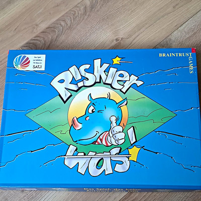 Braintrust Games Riskier was! Brettspiel Allgemeinwissen, ab 3 Spieler, ab 12