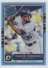 2017 Donruss Optic Rated Rookies Carolina Blue Prizm 25/50 Teoscar Hernandez 0t2