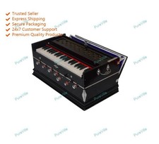 Harmonium Double Bellow 7 Stopper Double 39 Key Harmonium With Bag