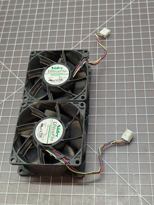 *Lot of 2* NIDEC V80E12BGA5-57 12V 1.4A 4Pin 80x80x38mm High Speed Case Fan